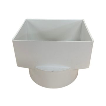 100mm X 80mm X 90mm Down Pipe Adaptor