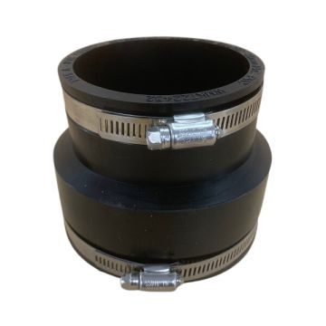 100mm X 90mm Rubber Plumb Quick Connector Suit Pvc Copper Galv   