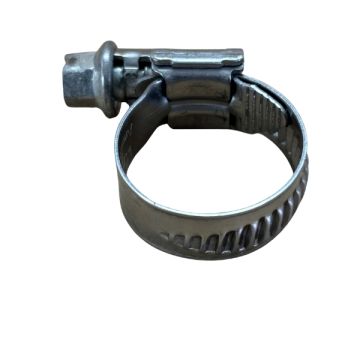 12 - 23mm Hose Clip Worm Drive Stainless Steel  
