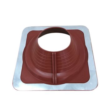 145mm - 230mm #6 Aquaseal Aquadapt Silicone Red Pipe Flashing 