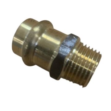 15mm Male BSP X 20mm Adaptor Water Copper Press 
