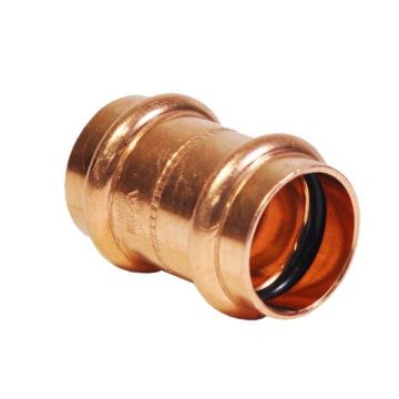 40mm Coupling Socket Water Copper Press