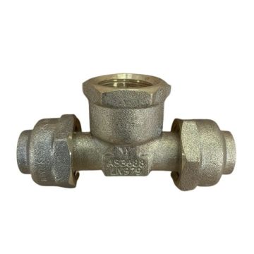 15C X 15C 1/2" X 15Fi Flared Tee DUT