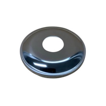 15mm 1/2" BSP X 10mm Rise Cover Plate Marine Grade Stainless