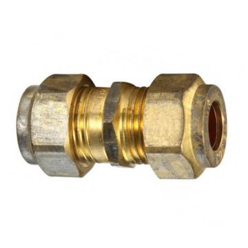 15mm 1/2" C x C Copper Olive Union Compression 