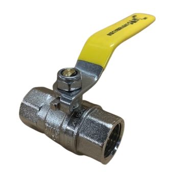 15mm Gas Lever Handle Ball Valve Female AGA Approved 1/2" BSP GBV15 