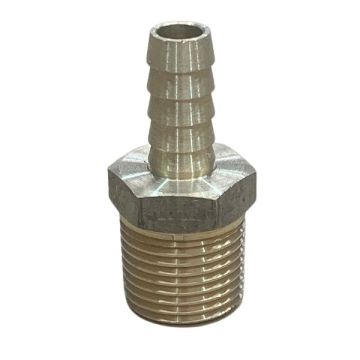15Mi X 10mm Brass Hose Barb