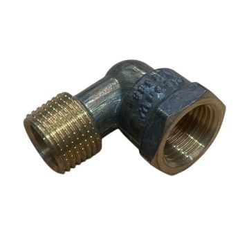 15mm Male x Female Brass Elbow BSP 1/2" 