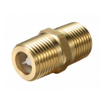 15mm 1/2" Mini Dual Check Valve Male X Male Brass