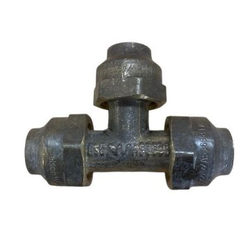 15mm 1/2" Tee Flare Compression TUT