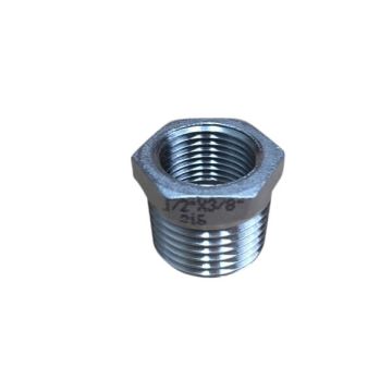 15mm 1/2" X 10mm Bush Reducing BSP Stainless Steel 316 150lb