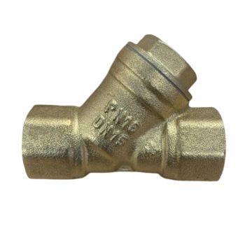15mm Y Strainer Brass Water Marked 