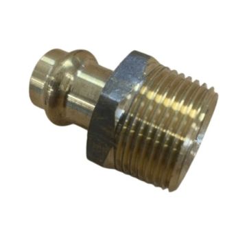 20mm Male BSP X 1/2" Adaptor Water Copper Press 
