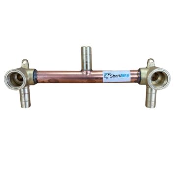 200mm SharkBite Shower Breech Right Angle PEX Push Fit F650X