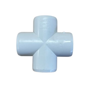 20mm 4 Way Cross EzyFit Pvc Pressure PVJC204