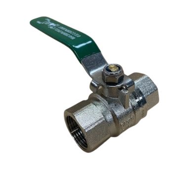 20mm Ball Valve Lever Handle Female Gas Water Approved 3/4" BSP W20FLF
