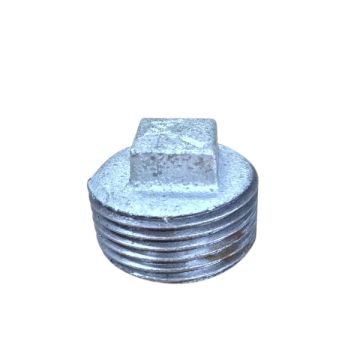 20mm Galvanised Plug Hollow 