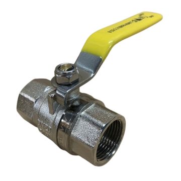 20mm Gas Lever Handle Ball Valve Female AGA Approved 3/4" BSP GBV20