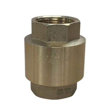 20mm Spring Check Valve Brass Untested 