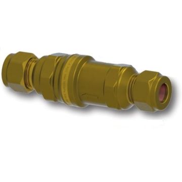 20mm Triset Pressure Limiting Valve 3/4" Olive Compression AVG PLV20C