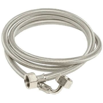 Dishwasher & Washing Machine Water Flexible Hose Stainless 20mm BSP X 1500mm
