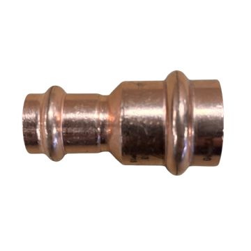 20mm x 15mm 1/2" Socket Reducer Solar High Temp Water Copper Press 