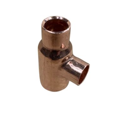 20mm X 15mm X 15mm 1/2" Copper Capillary Tee W27 