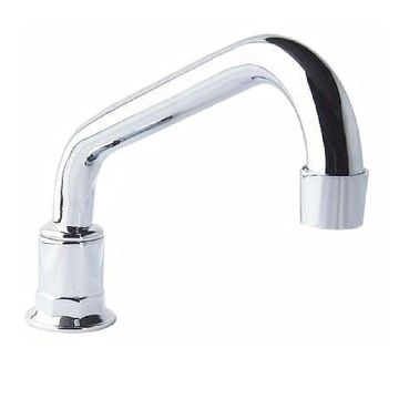 225mm Economy Hob Swivel Tap Outlet Chrome 