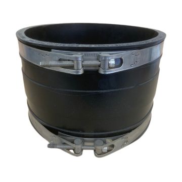 225mm Rubber Plumb Quick Connector Suit Pvc/Gal/CI  