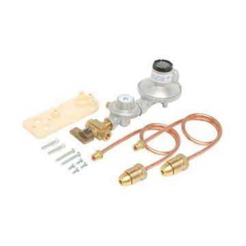 250Mj-Hr LPG Adjustable Regulator Dual Stage Manual Change Over Bromic 6060534