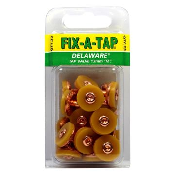 Delaware Tap Valve 12mm (Pk 25) Fixatap 259790  