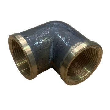 25mm Brass Elbow F&F 