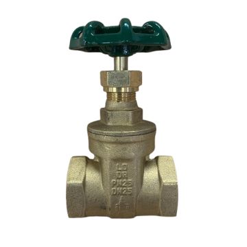 25mm Gate Valve Brass F&F Watermark