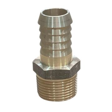 25Mi X 25mm Brass Hose Barb 