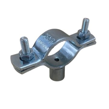 25mm Nut Clip 10mm Suit Galv / PVC Pressure Pipe