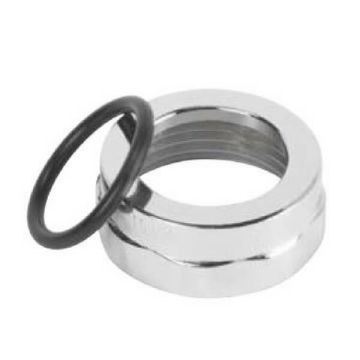 25mm Chrome Urinal Nut & Washer