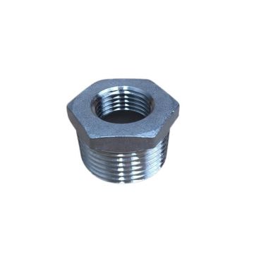 25mm X 15mm 1/2" Bush Reducing BSP Stainless Steel 316 150lb