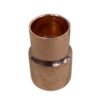 25mm X 20mm Copper Capillary Reducer M x F 