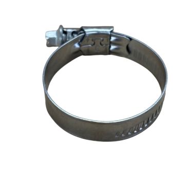 21 - 44mm Hose Clip Worm Drive Stainless Steel  