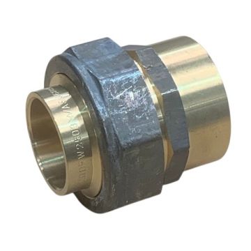 32mm Female BSP X Capillary CU Brass Barrel Union