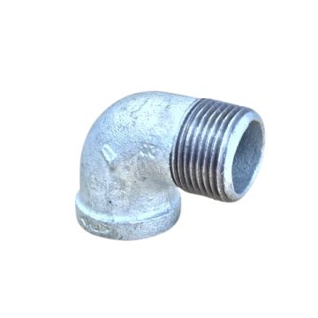 32mm Galvanised Elbow M&F 