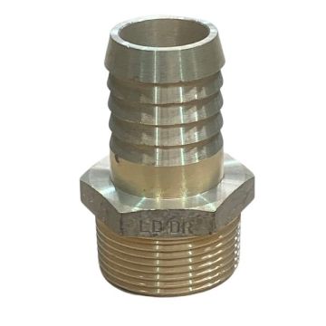 32Mi X 32mm Brass Hose Barb 