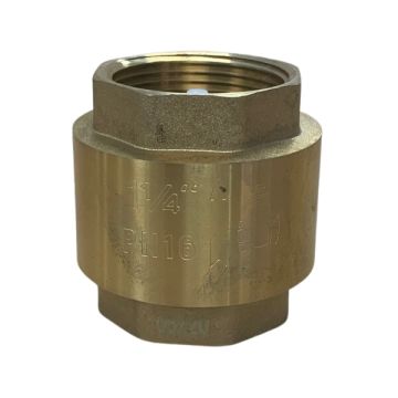 32mm Spring Check Valve Brass Untested 