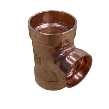 32mm X 25mm Copper Tee Reducing High Pressure Capillary 