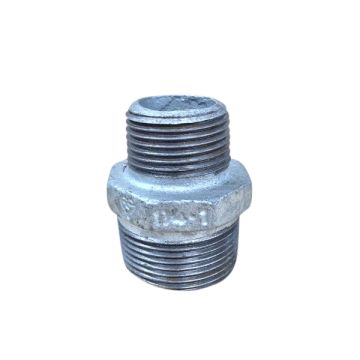 32mm X 25mm Galvanised Hex Nipple Reducing 
