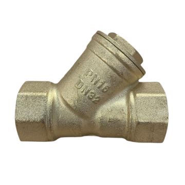 32mm Y Strainer Brass Water Marked 1-1/4" BSP