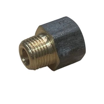 3mm Brass Socket Male x Female BSP 1/8" 