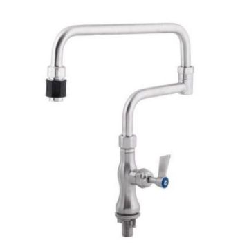 3Monkeez Hob Mounted Pot & Kettle Filler With Folding Outlet Stainless Steel T3MSSPKH 