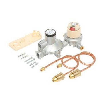 400Mj-Hr LPG Adjustable Regulator Dual Stage Auto Change Over Bromic 6060545