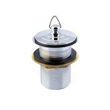 40mm Basin Bath Plug & Waste Cp With Deluxe Plug 